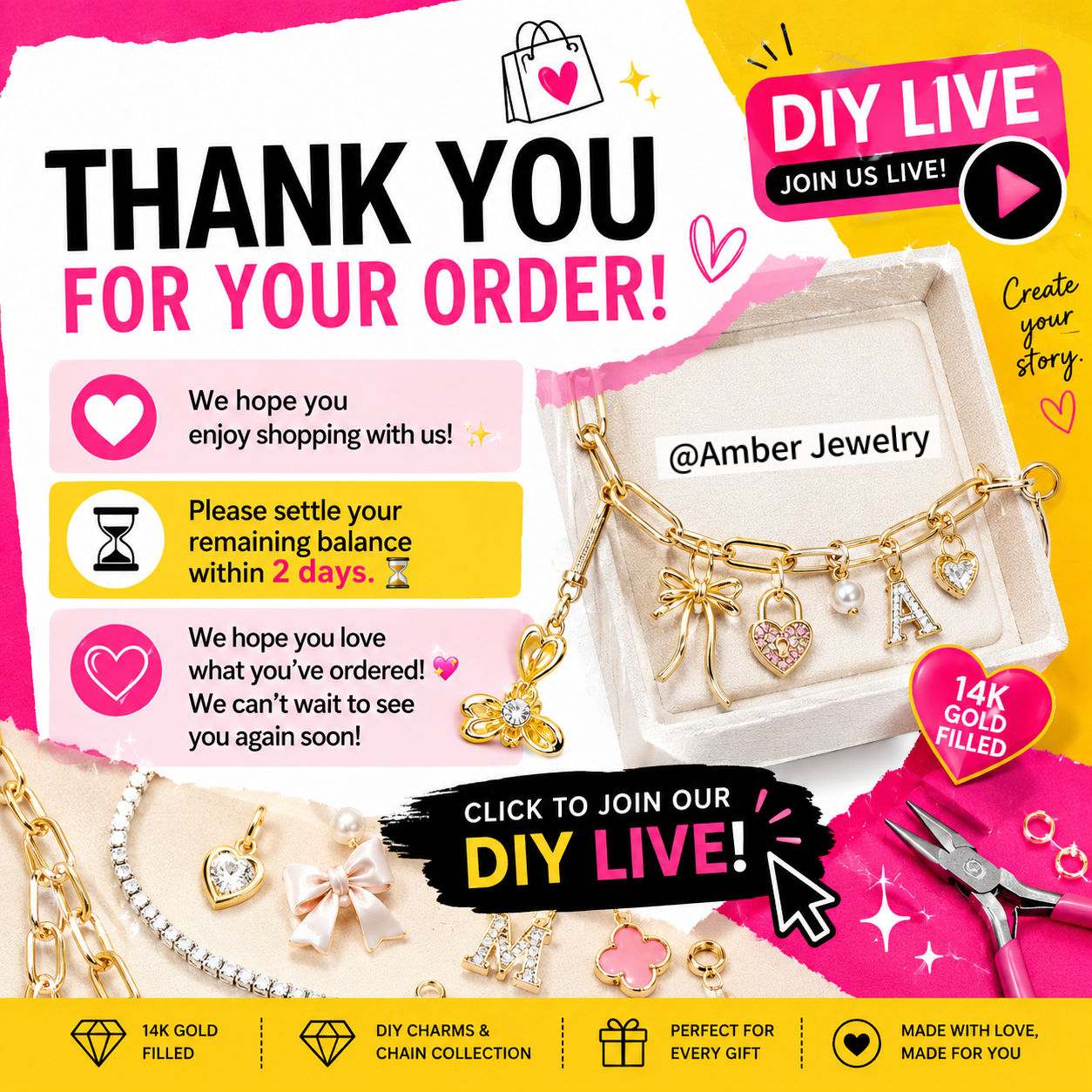 Amber LIVE Balance Link(CHECK OUT)
